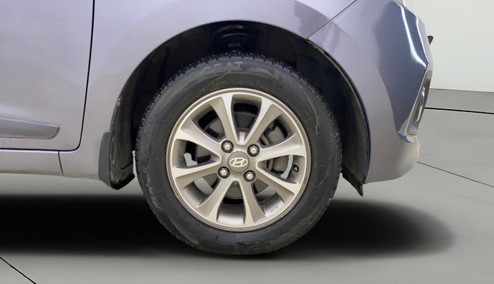 2014 Hyundai Grand i10 ASTA (O) 1.2 KAPPA VTVT, Petrol, Manual, 87,427 km, Right Front Wheel