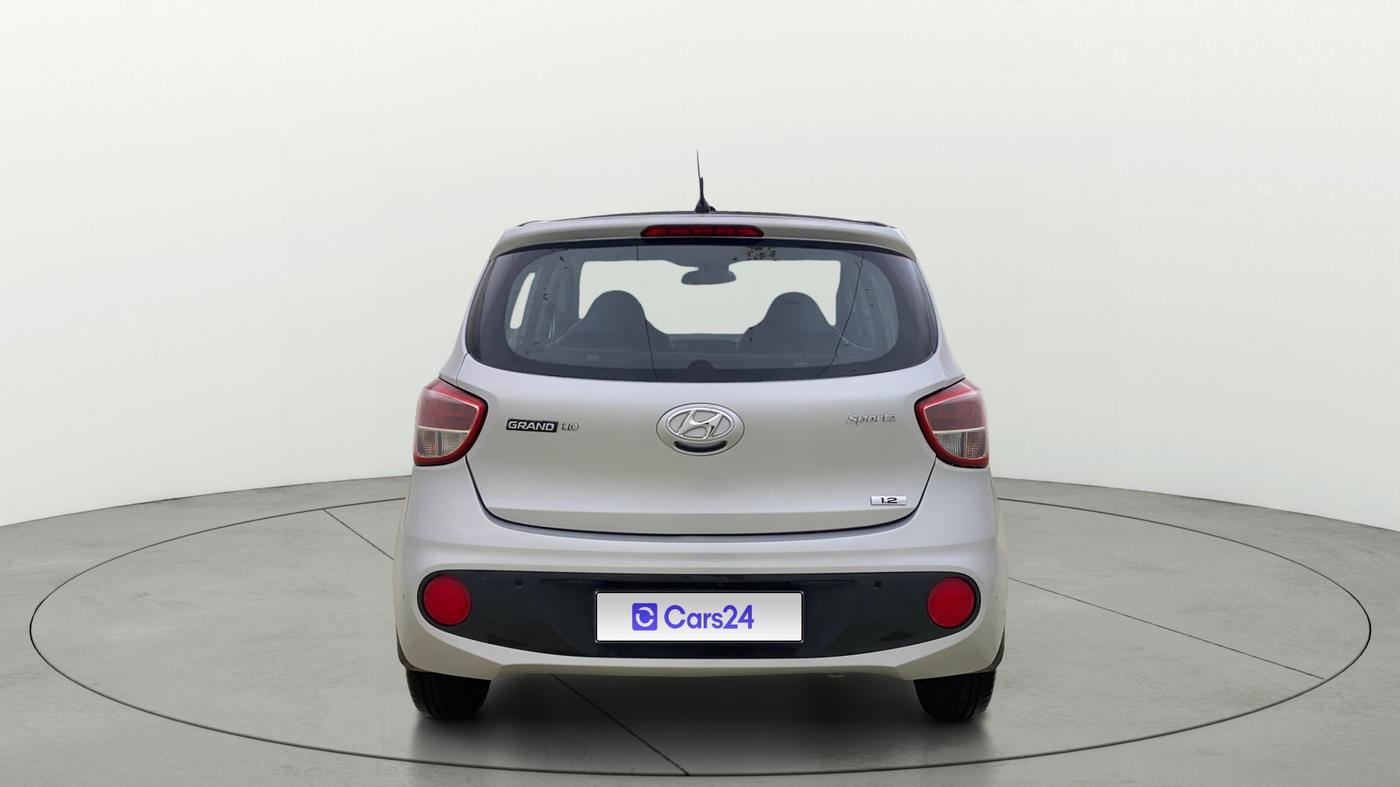 2017 Hyundai Grand i10 SPORTZ 1.2 KAPPA VTVT, Petrol, Manual, 40,483 km, Back/Rear
