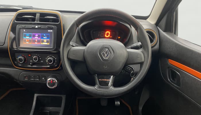 2018 Renault Kwid CLIMBER 1.0 AMT, Petrol, Automatic, 38,102 km, Steering Wheel Close Up