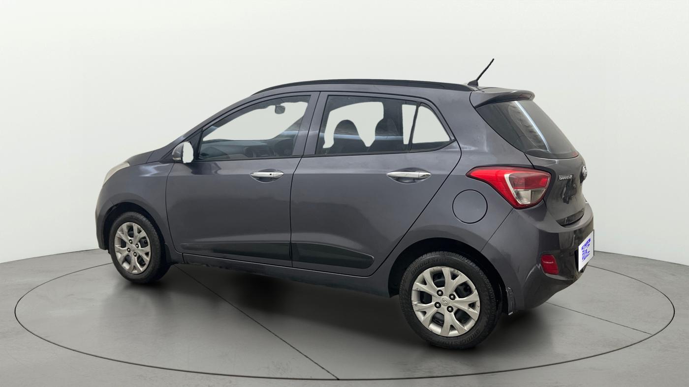 2015 Hyundai Grand i10 SPORTZ 1.2 KAPPA VTVT, Petrol, Manual, 1,13,358 km, Left Back Diagonal