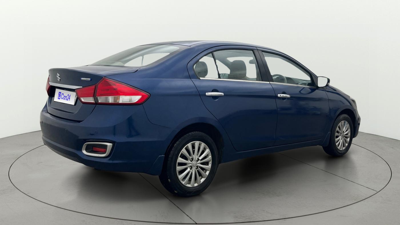 2018 Maruti Ciaz ZETA 1.5 SHVS MT PETROL, Petrol, Manual, 59,225 km, Right Back Diagonal