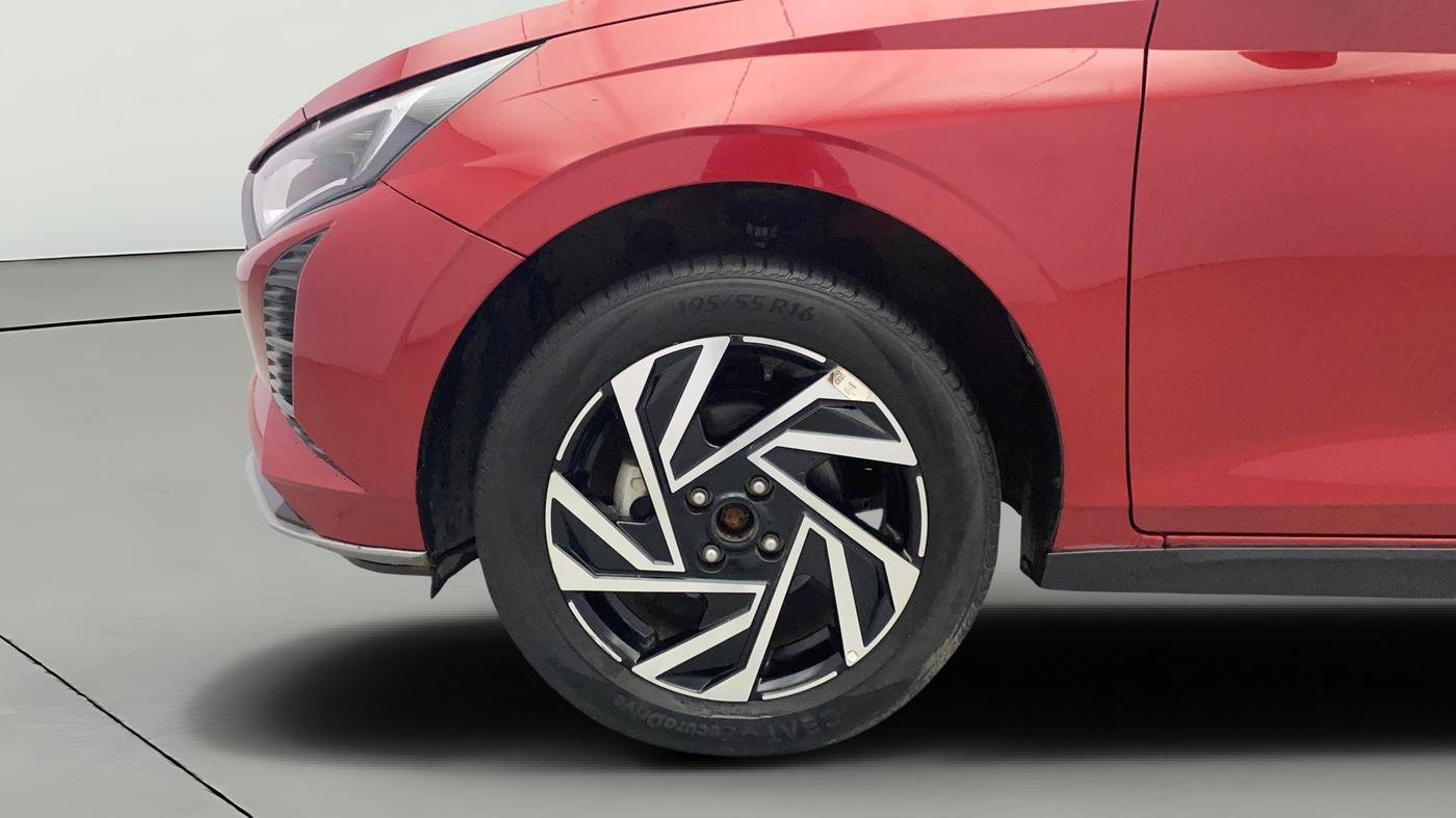 2023 Hyundai NEW I20 ASTA (O) 1.2 IVT, Petrol, Automatic, 14,662 km, Left Front Wheel