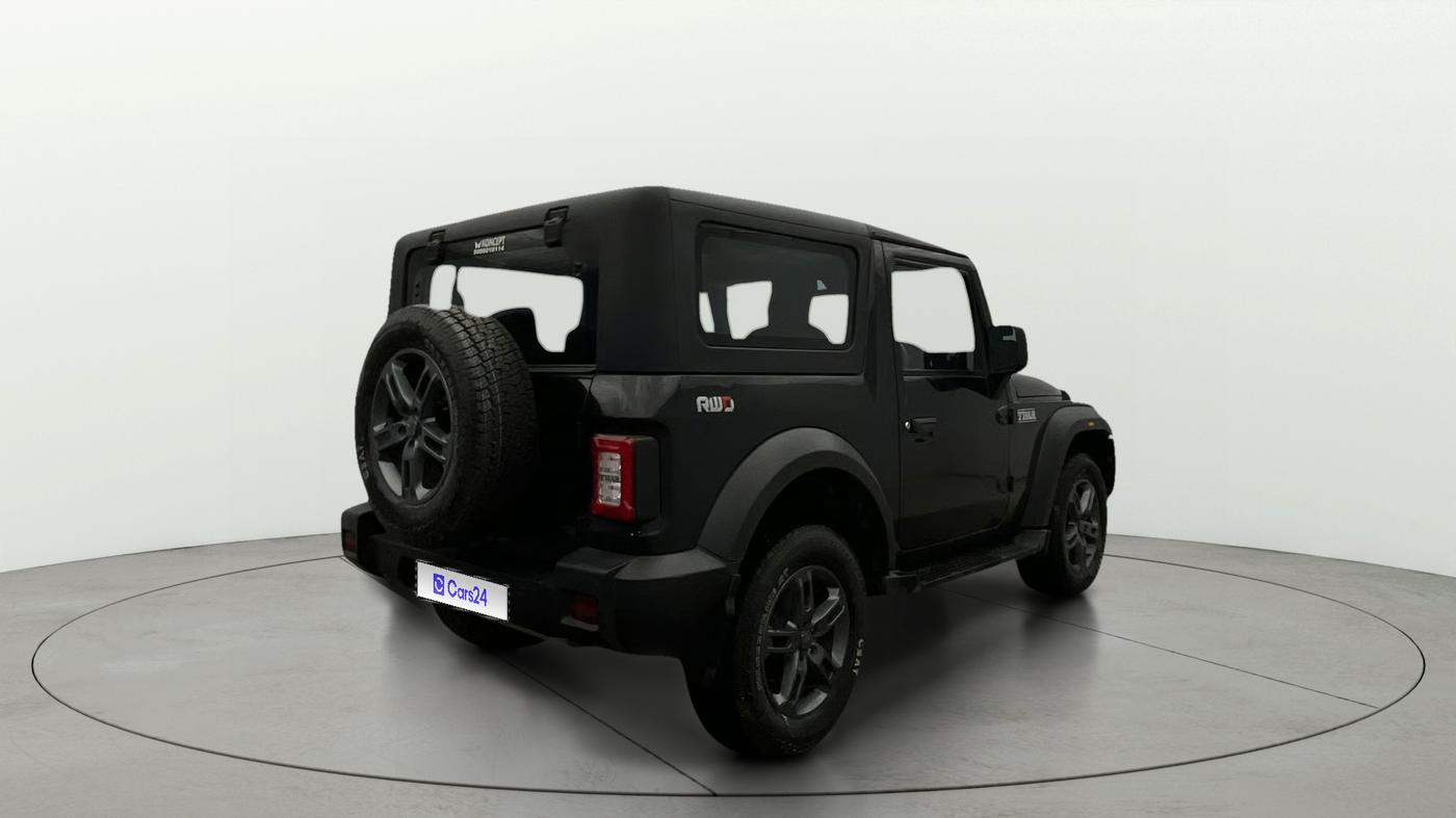 2024 Mahindra Thar LX P 2WD AT HT, Petrol, Automatic, 18,101 km, Right Back Diagonal