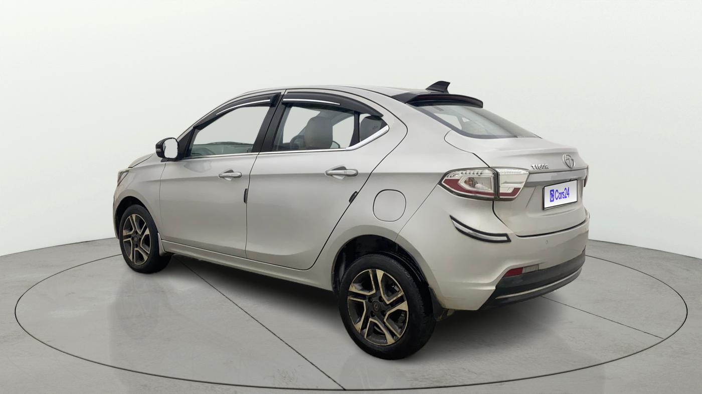 2021 Tata TIGOR XZA PLUS PETROL, Petrol, Automatic, 38,876 km, Left Back Diagonal