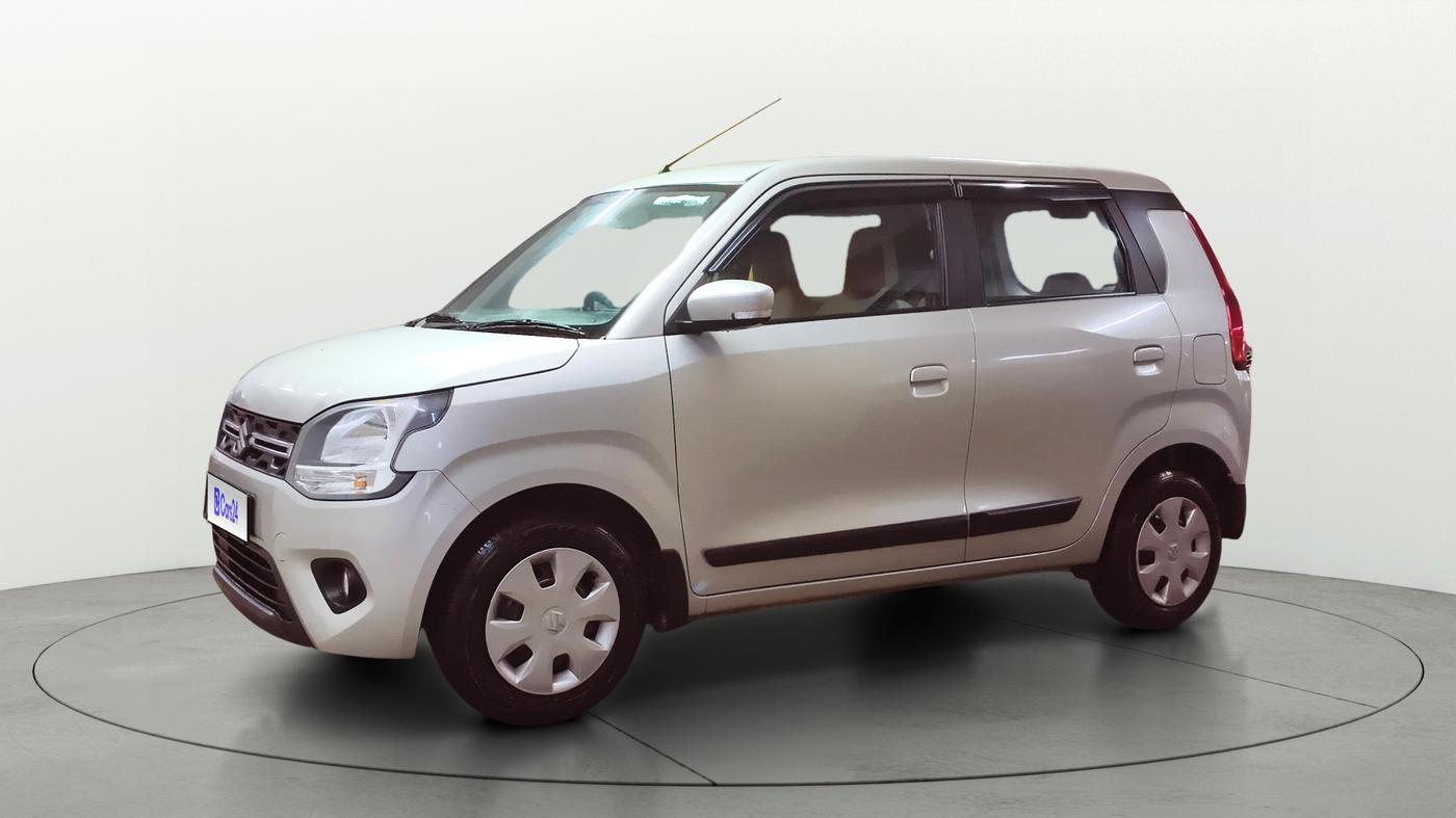 2022 Maruti New Wagon-R ZXI 1.2 AMT, Petrol, Automatic, 6,268 km, Left Front Diagonal