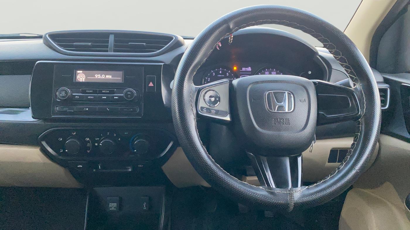 2019 Honda Amaze 1.2L I-VTEC S, Petrol, Manual, 54,501 km, Steering Wheel Close Up