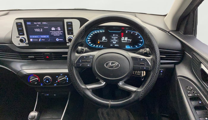 2022 Hyundai NEW I20 SPORTZ 1.2 MT, Petrol, Manual, 50,528 km, Steering Wheel Close Up