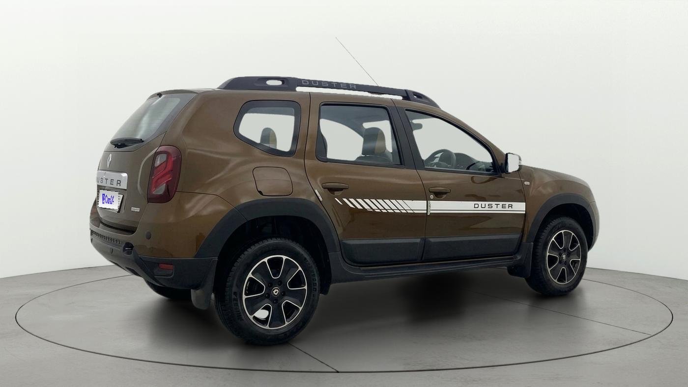 2018 Renault Duster RXS CVT, Petrol, Automatic, 98,904 km, Right Back Diagonal