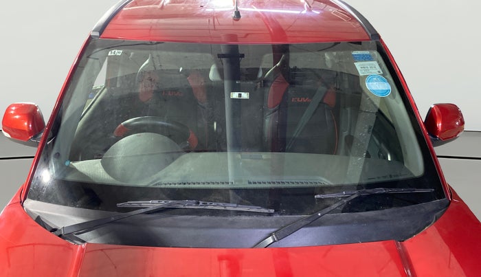 2017 Mahindra KUV 100 NXT K6+ P 6 STR, Petrol, Manual, 22,679 km, Front Windshield