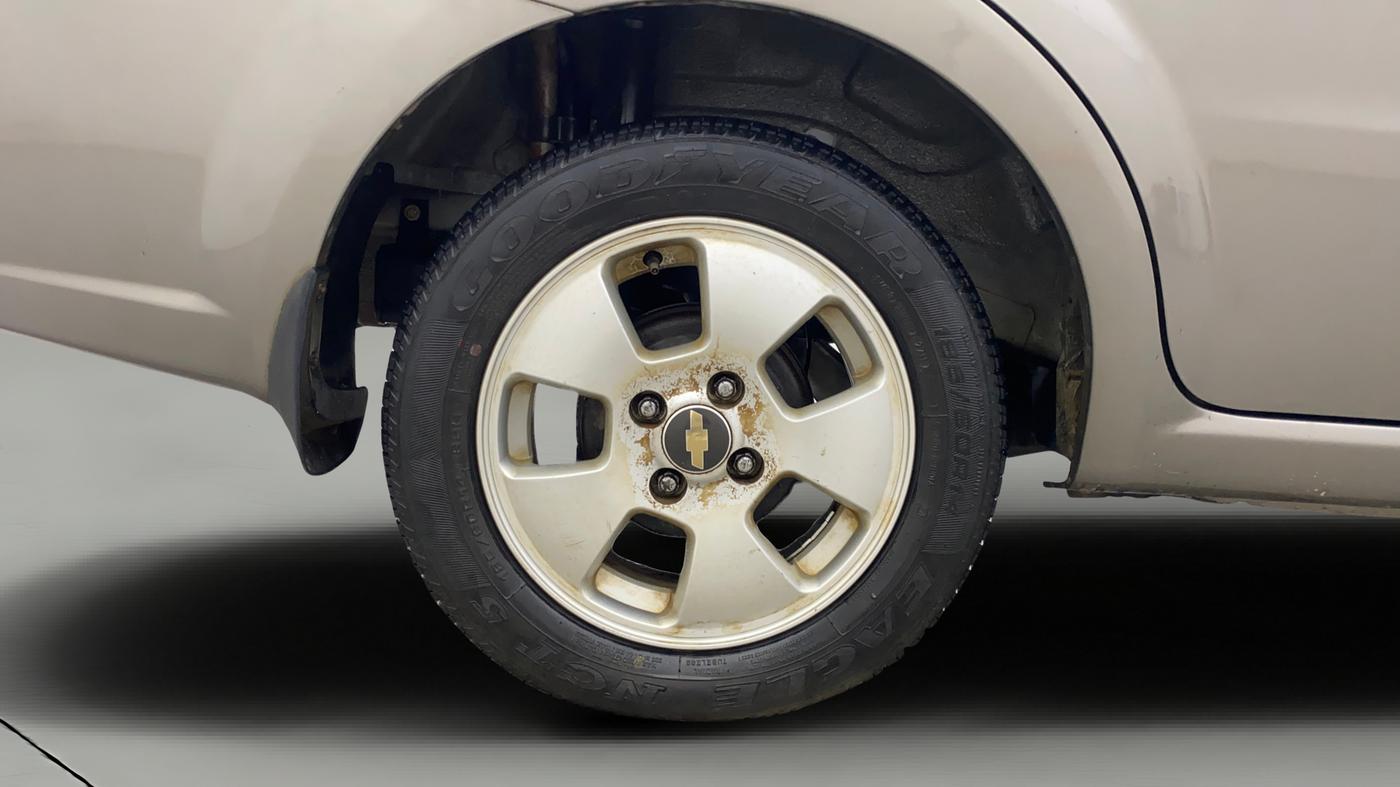2012 Chevrolet Aveo LT 1.4 ABS, Petrol, Manual, 37,964 km, Right Rear Wheel