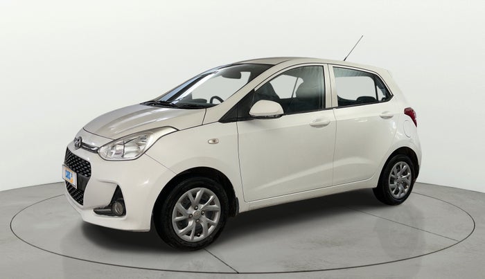 2017 Hyundai Grand i10 SPORTZ (O) 1.2 KAPPA VTVT, Petrol, Manual, 43,532 km, Left Front Diagonal