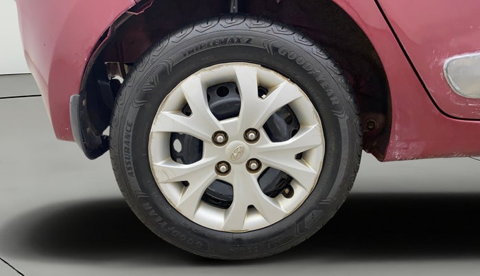 2013 Hyundai Grand i10 SPORTZ AT 1.2 KAPPA VTVT, Petrol, Automatic, 48,787 km, Right Rear Wheel