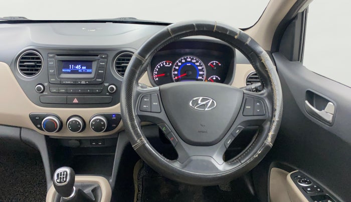 2014 Hyundai Grand i10 ASTA 1.2 KAPPA VTVT, Petrol, Manual, 35,871 km, Steering Wheel Close Up