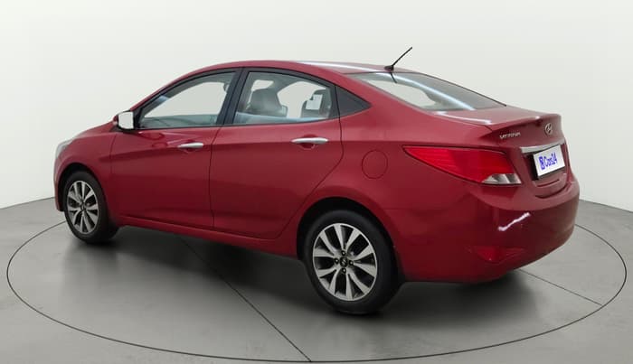 2015 Hyundai Verna FLUIDIC 4S 1.6 VTVT S(O), Petrol, Manual, 30,287 km, Left Back Diagonal
