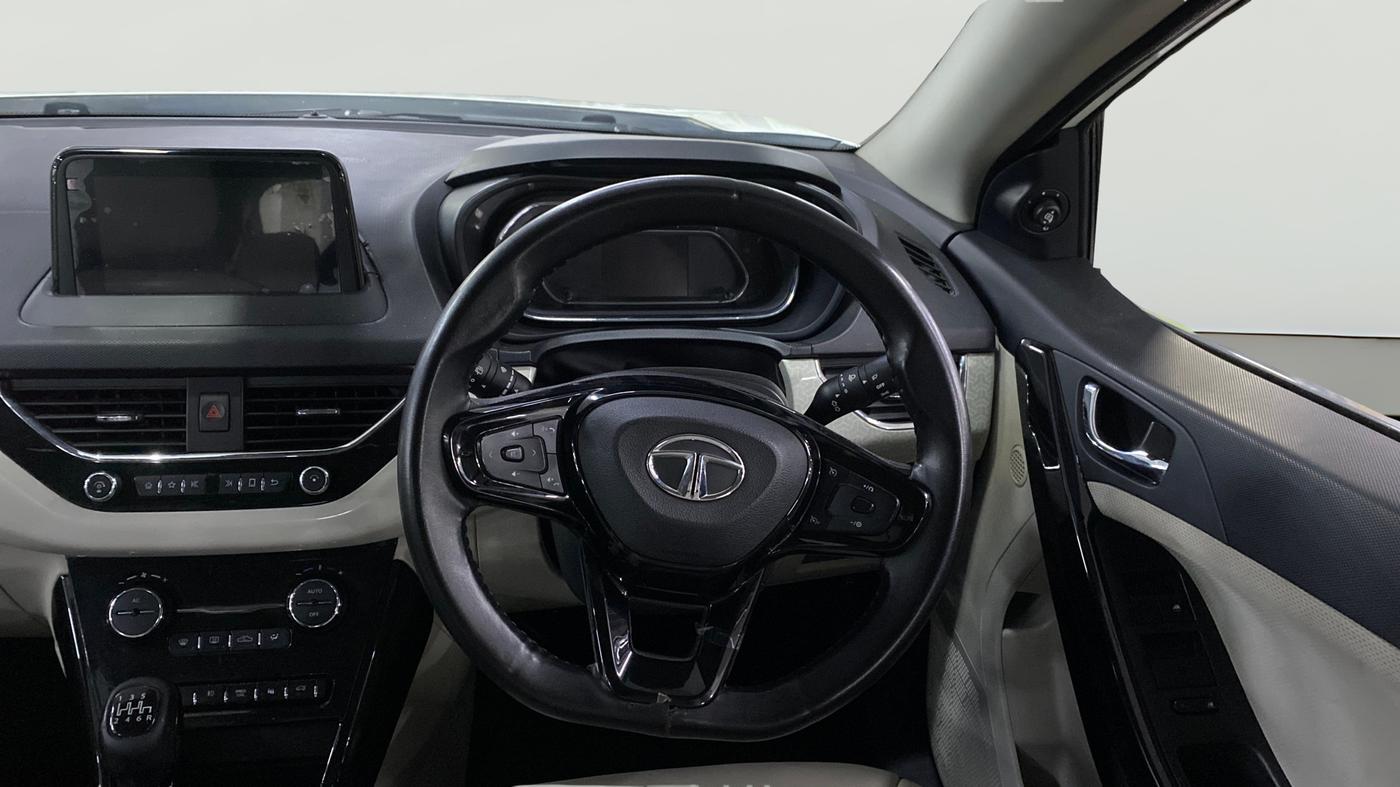 2020 Tata NEXON  XZ Plus LUXS Jet, Petrol, Manual, 55,986 km, Steering Wheel Close Up