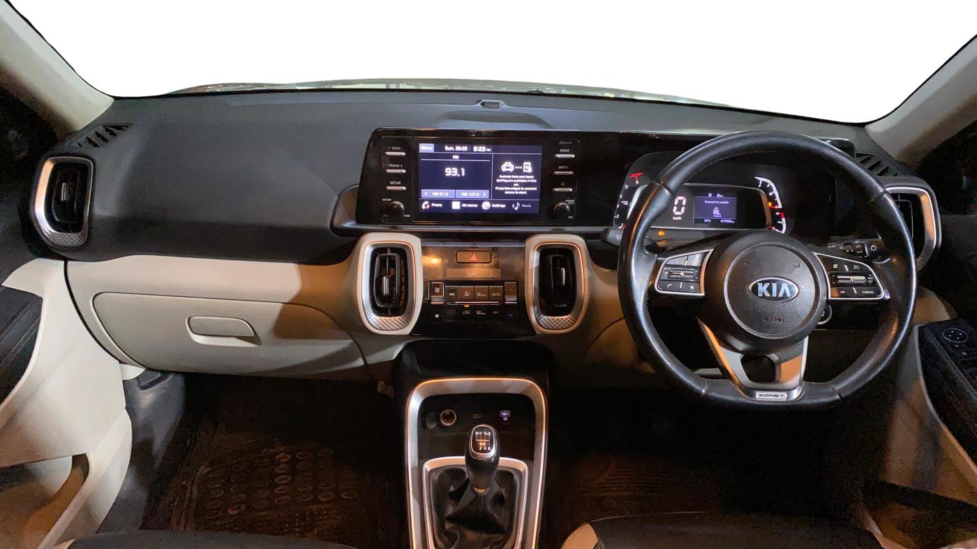 2020 KIA SONET HTX 1.5, Diesel, Manual, 67,995 km, Dashboard