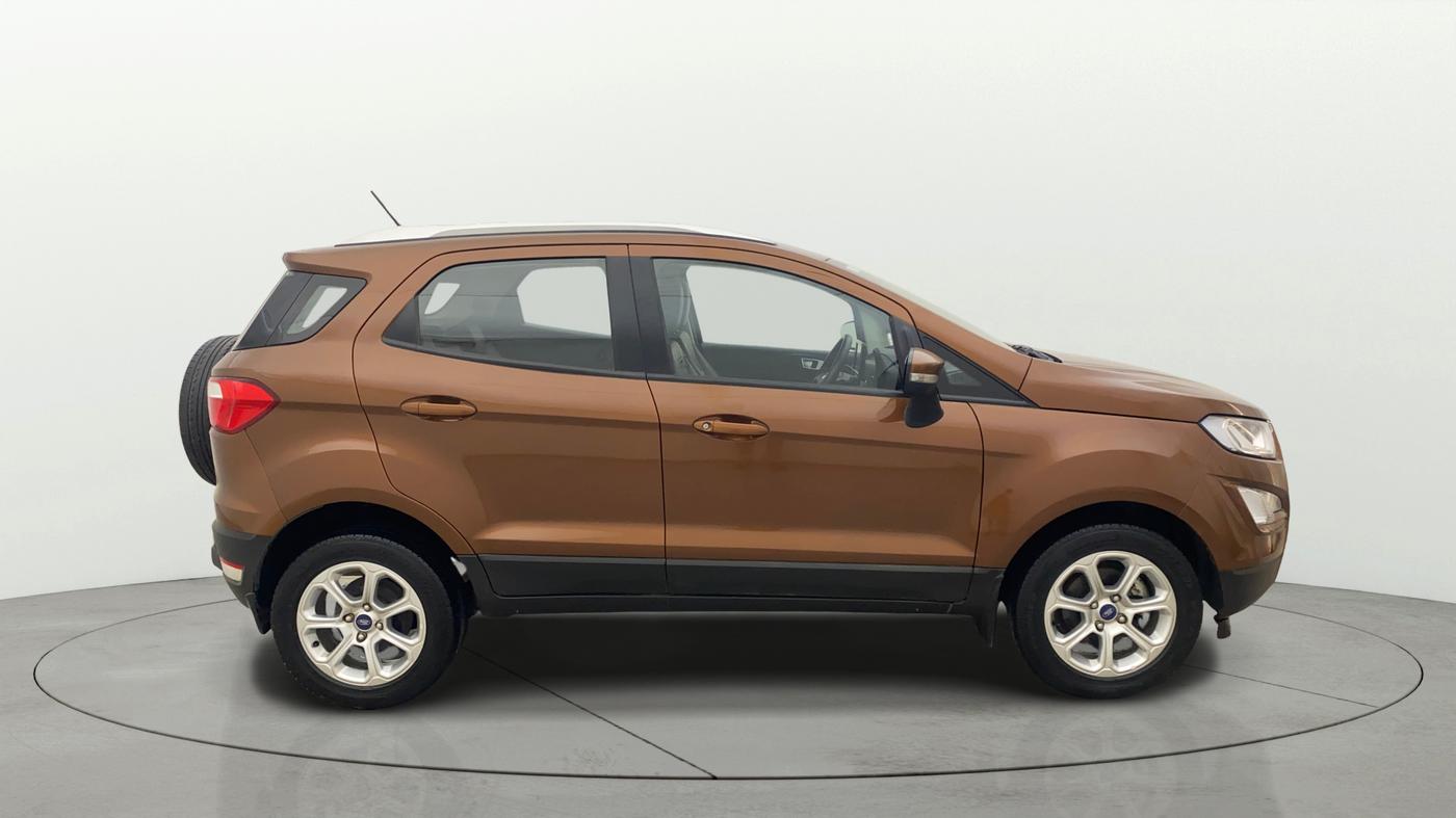 2019 Ford Ecosport TITANIUM + 1.5L PETROL AT, Petrol, Automatic, 37,556 km, Right Side View