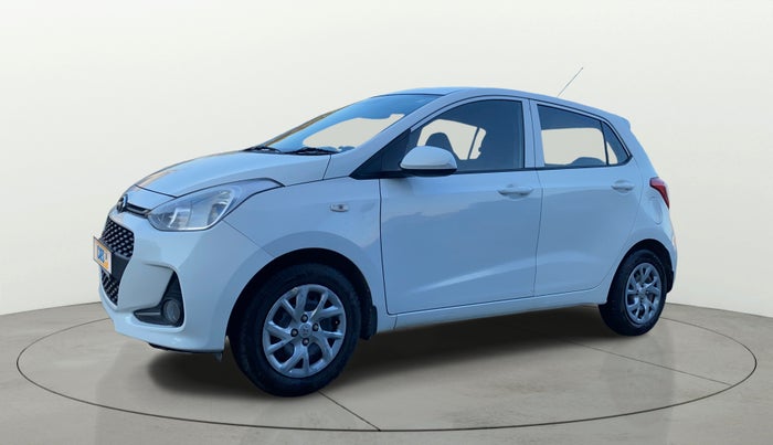 2017 Hyundai Grand i10 SPORTZ 1.2 KAPPA VTVT, Petrol, Manual, 97,124 km, Left Front Diagonal