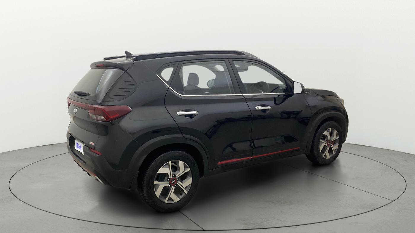 2020 KIA SONET GTX PLUS 1.0 DCT, Petrol, Automatic, 38,516 km, Right Back Diagonal
