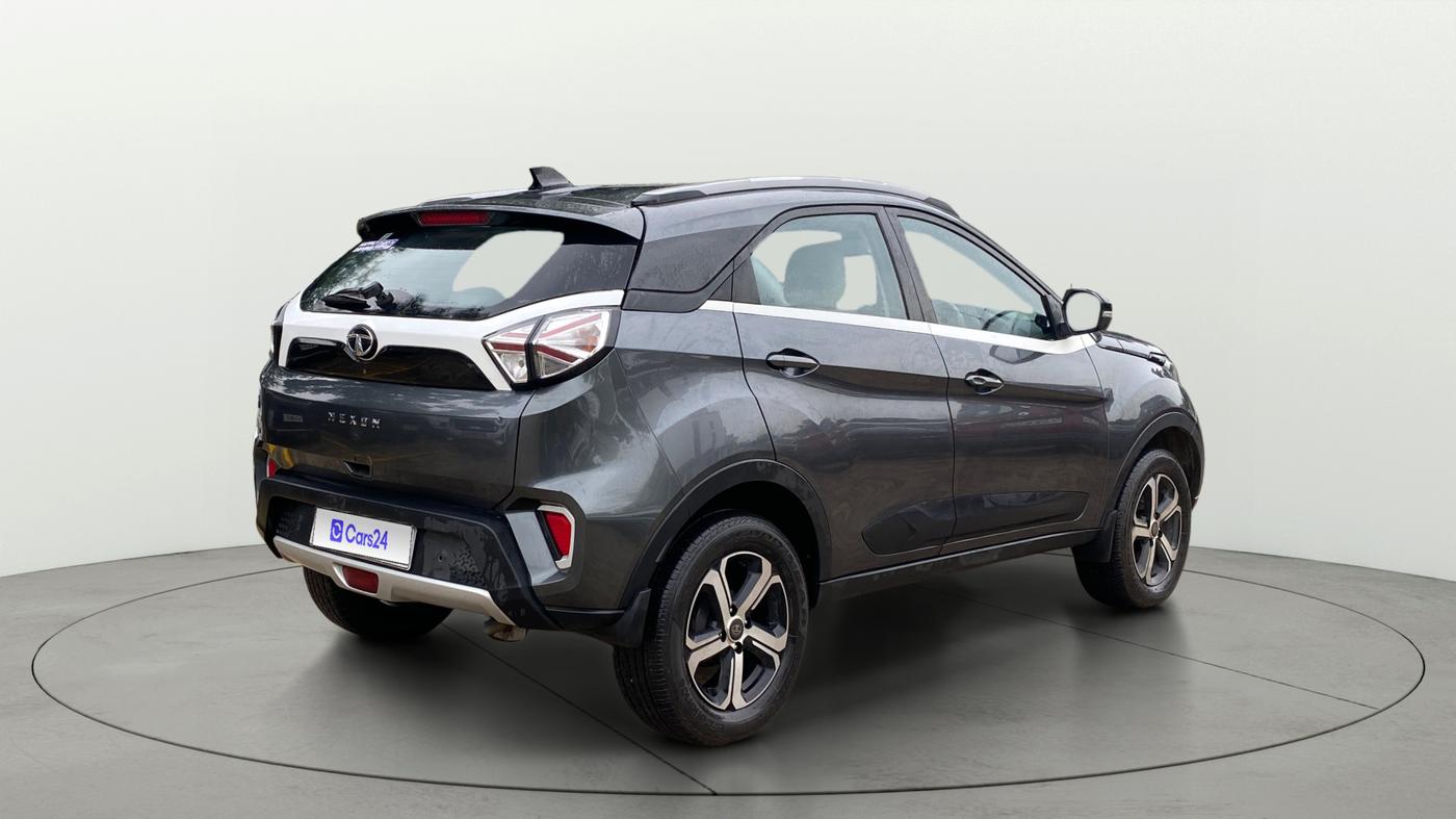 2022 Tata NEXON XZ PLUS (PREMIUM) PETROL, Petrol, Manual, 29,325 km, Right Back Diagonal