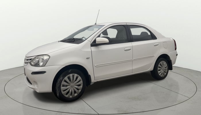 2014 Toyota Etios G, Petrol, Manual, 26,781 km, Left Front Diagonal