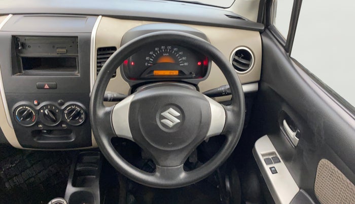 2014 Maruti Wagon R 1.0 LXI, Petrol, Manual, 18,427 km, Steering Wheel Close Up