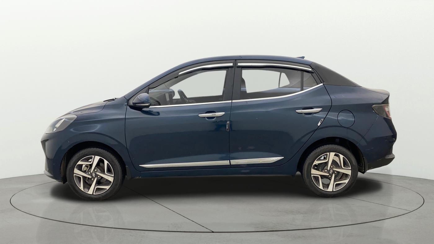 2022 Hyundai AURA SX 1.2 CNG, CNG, Manual, 58,723 km, Left Side