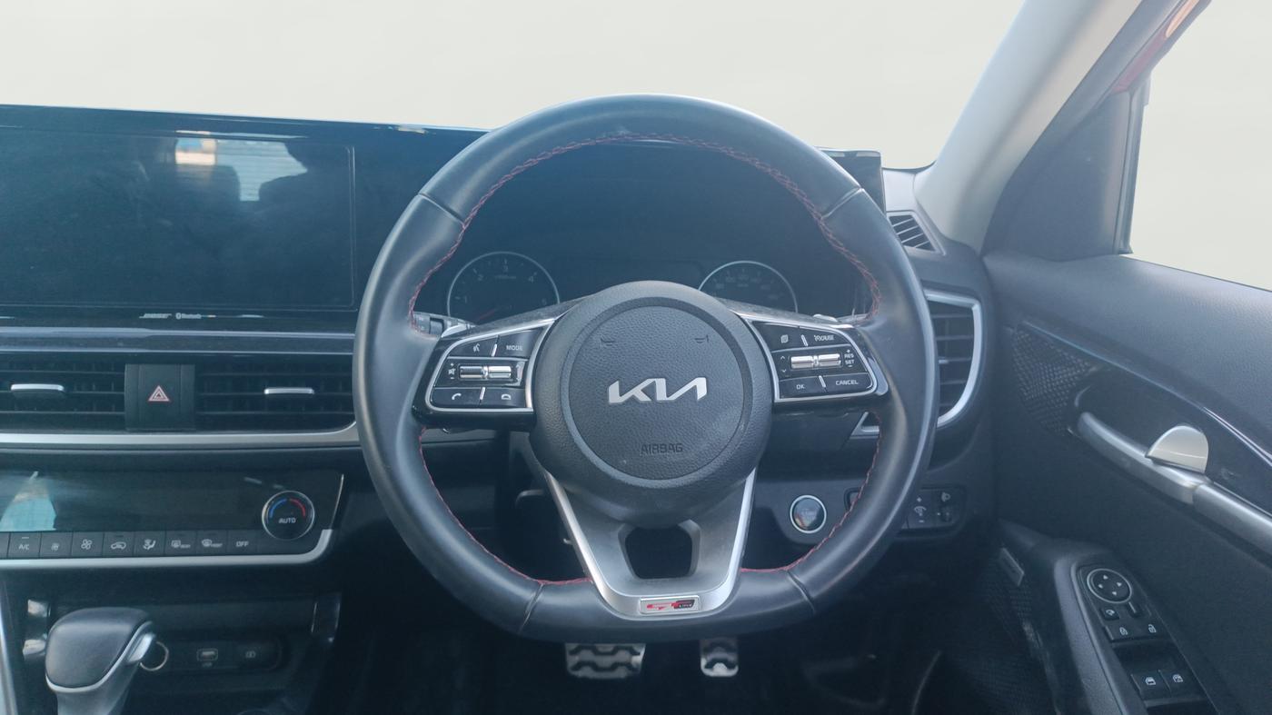 2023 KIA SELTOS GTX PLUS 1.5 DIESEL AT, Diesel, Automatic, 43,574 km, Steering Wheel Close Up