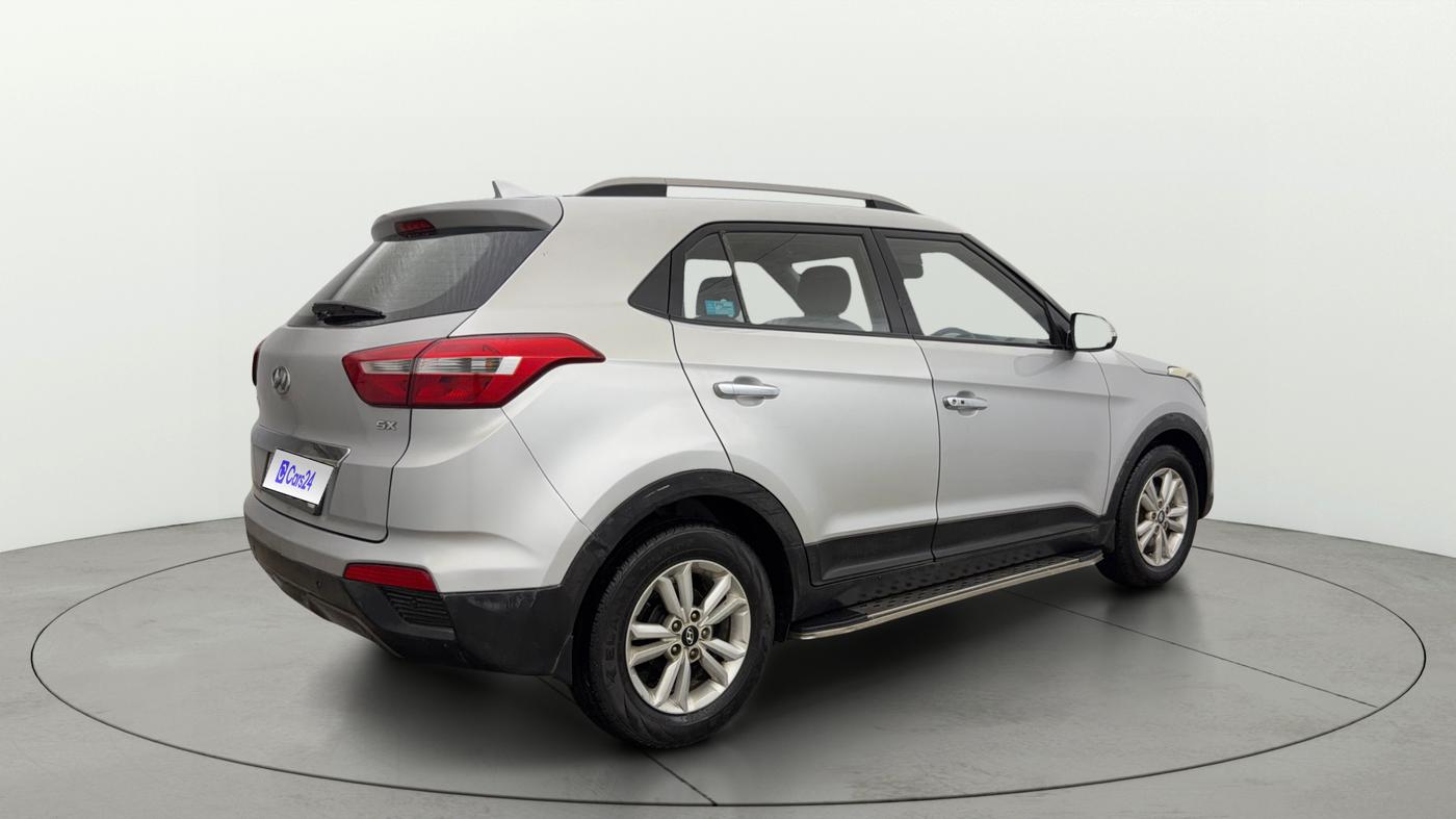 2016 Hyundai Creta SX PLUS 1.6 PETROL, Petrol, Manual, 63,294 km, Right Back Diagonal