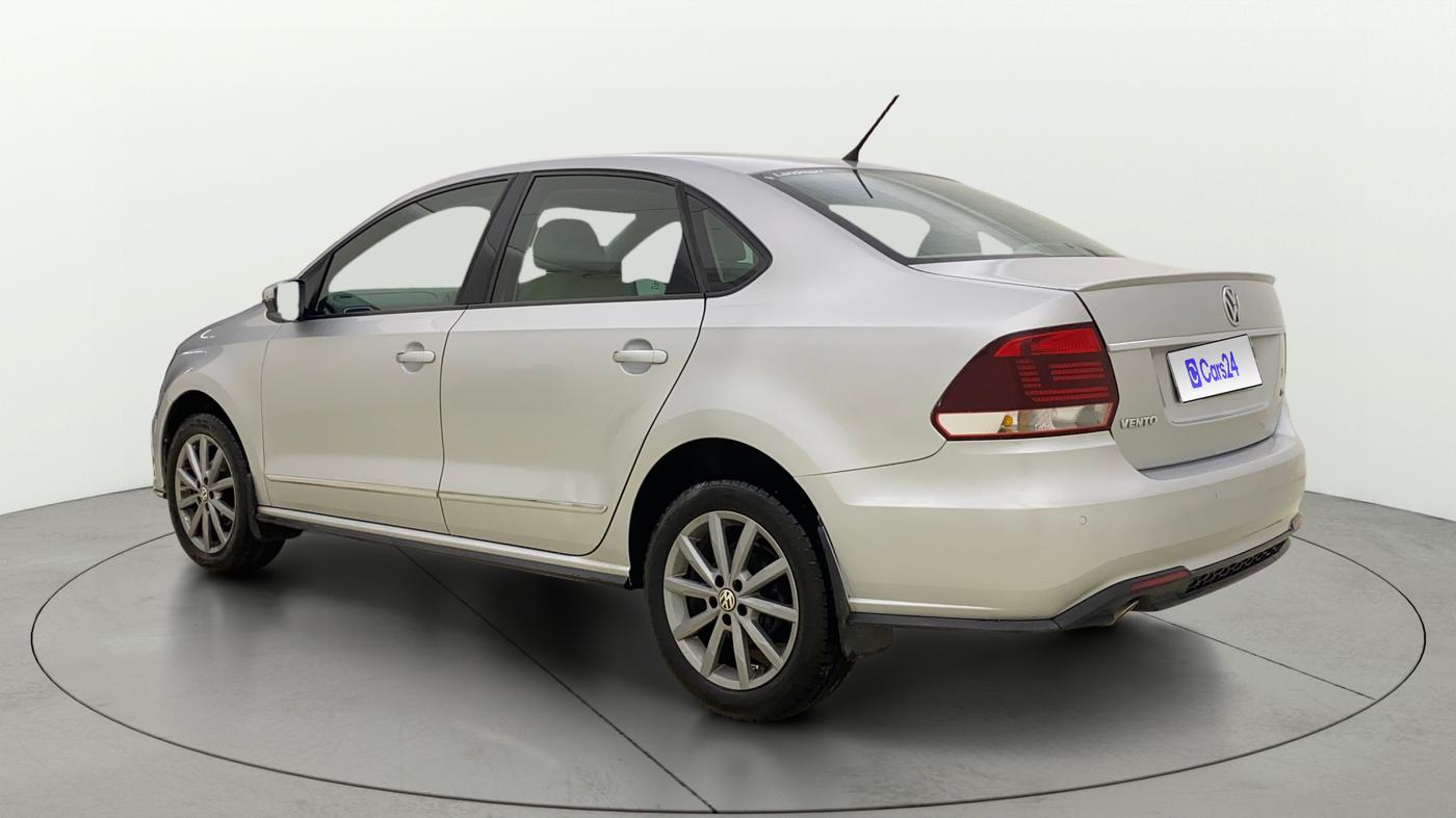 2022 Volkswagen Vento HIGHLINE PLUS 1.0L TSI AT, Petrol, Automatic, 83,459 km, Left Back Diagonal
