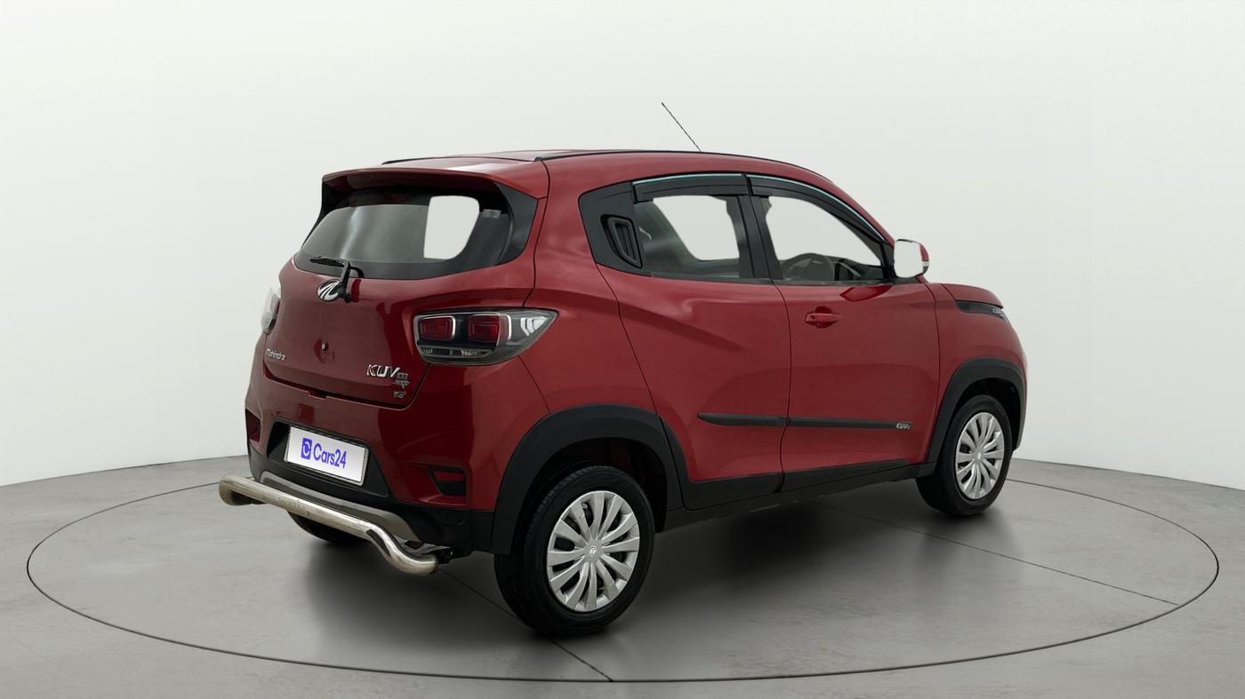 2018 Mahindra KUV 100 NXT K6+ P 6 STR, Petrol, Manual, 68,665 km, Right Back Diagonal