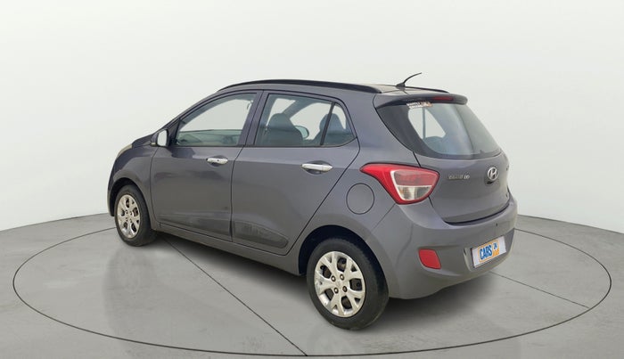 2014 Hyundai Grand i10 SPORTZ 1.2 KAPPA VTVT, Petrol, Manual, 33,522 km, Left Back Diagonal