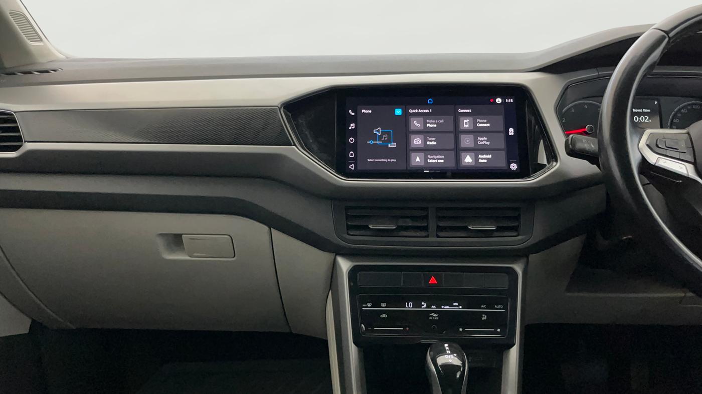 2021 Volkswagen TAIGUN HIGHLINE 1.0 TSI AT, Petrol, Automatic, 64,698 km, Air Conditioner