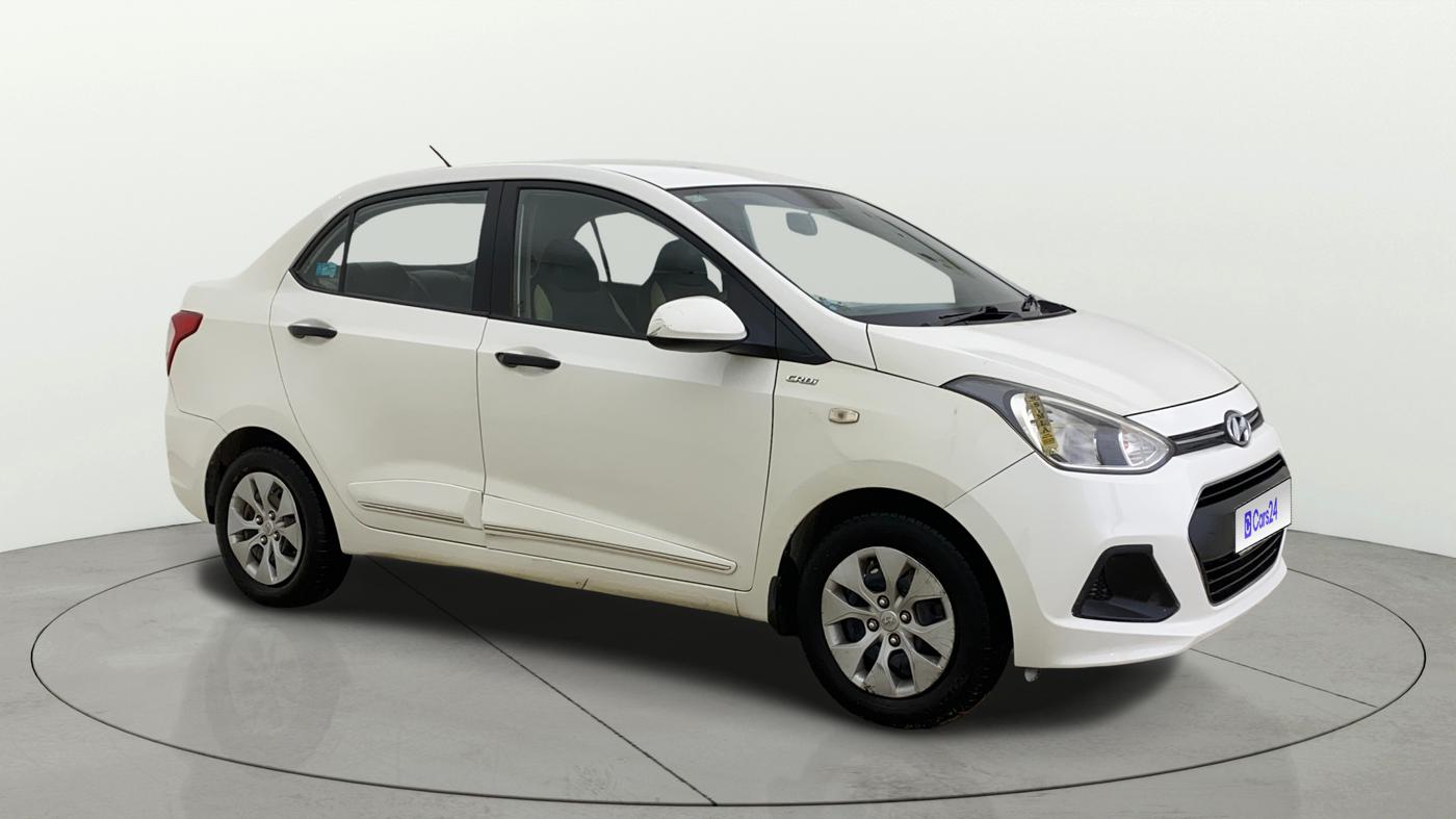 2015 Hyundai Xcent BASE 1.1, Diesel, Manual, 1,18,069 km, Right Front Diagonal