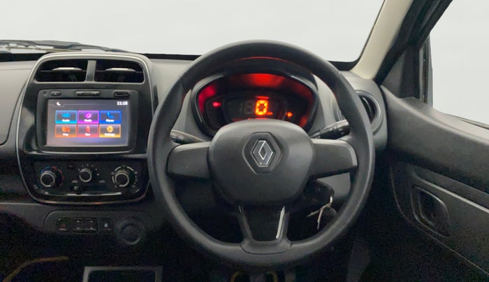 2018 Renault Kwid RXT 1.0, Petrol, Manual, 28,351 km, Steering Wheel Close Up