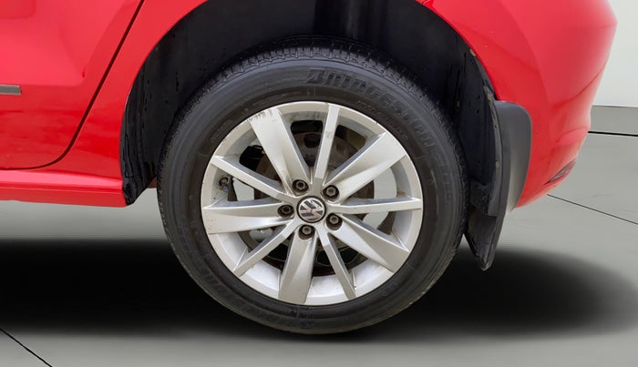 2015 Volkswagen Polo HIGHLINE1.2L, Petrol, Manual, 60,707 km, Left Rear Wheel