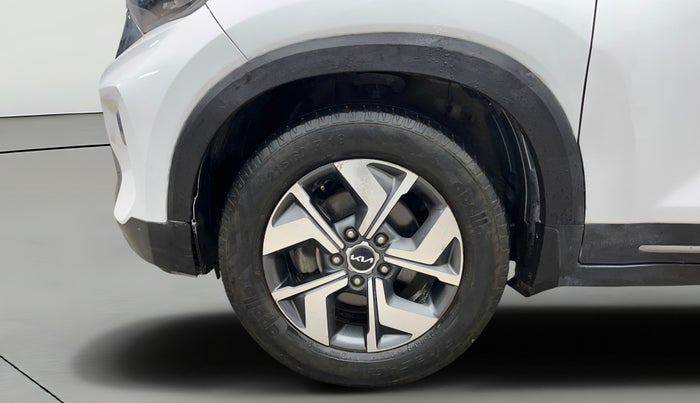 2021 KIA SONET HTX 1.0 IMT, Petrol, Manual, 27,014 km, Left Front Wheel