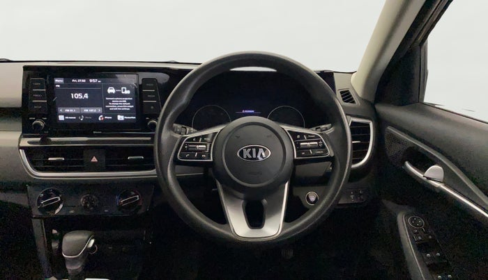 2019 KIA SELTOS HTK PLUS AT 1.5 DIESEL, Diesel, Automatic, 76,981 km, Steering Wheel Close Up