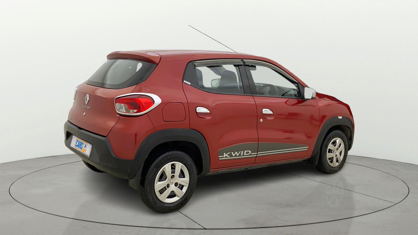 2018 Renault Kwid RXT 1.0 (O), Petrol, Manual, 56,430 km, Right Back Diagonal