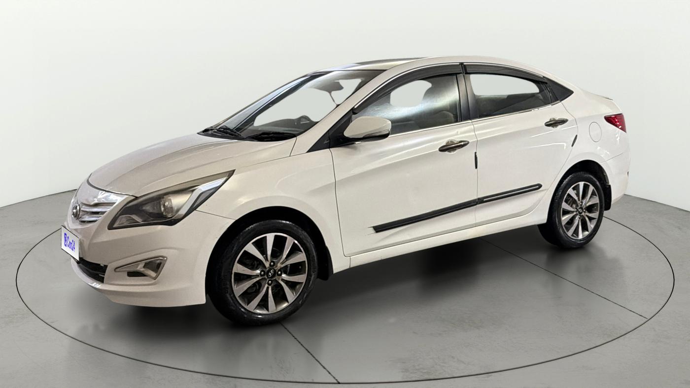 2016 Hyundai Verna 1.6 VTVT SX, Petrol, Manual, 1,08,309 km, Left Front Diagonal