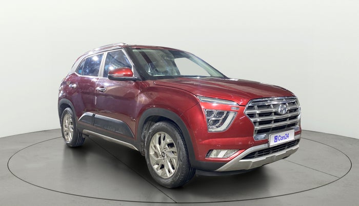 2022 Hyundai Creta SX 1.5 PETROL, Petrol, Manual, 21,712 km, Right Front Diagonal