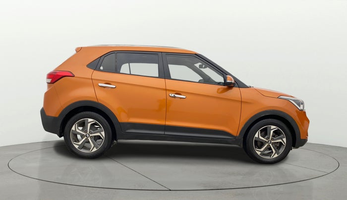 2018 Hyundai Creta SX AT 1.6 PETROL, Petrol, Automatic, 1,24,513 km, Right Side View