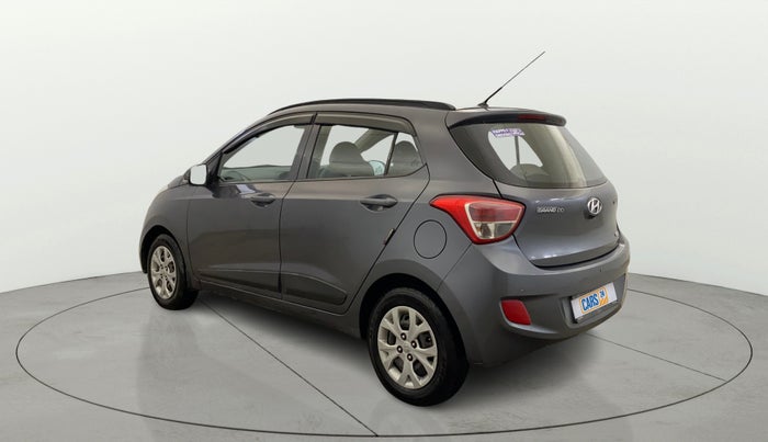 2016 Hyundai Grand i10 SPORTZ 1.2 KAPPA VTVT, Petrol, Manual, 21,136 km, Left Back Diagonal