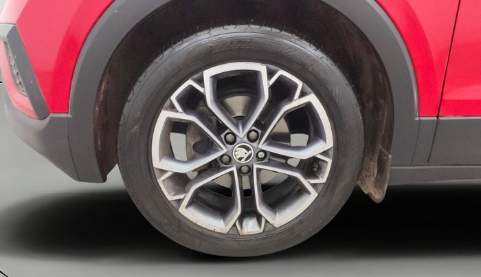 2021 Skoda KUSHAQ STYLE 1.0L TSI MT, Petrol, Manual, 60,841 km, Left Front Wheel