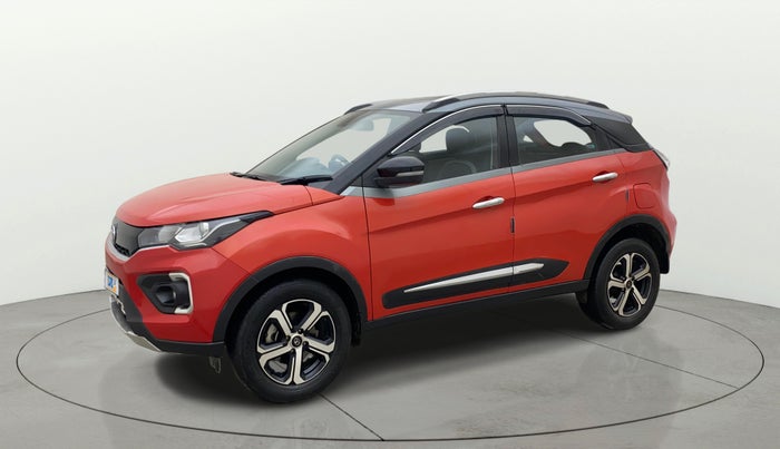 2021 Tata NEXON XZ PLUS SUNROOF PETROL DUAL TONE, Petrol, Manual, 52,481 km, Left Front Diagonal