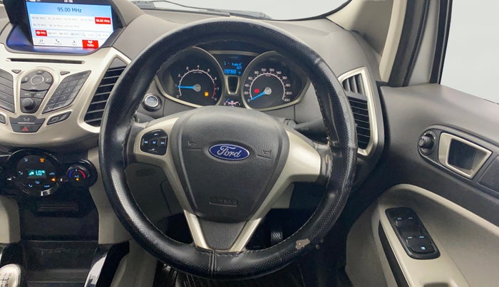 2017 Ford Ecosport TITANIUM 1.5L PETROL, Petrol, Manual, 92,336 km, Steering Wheel Close Up