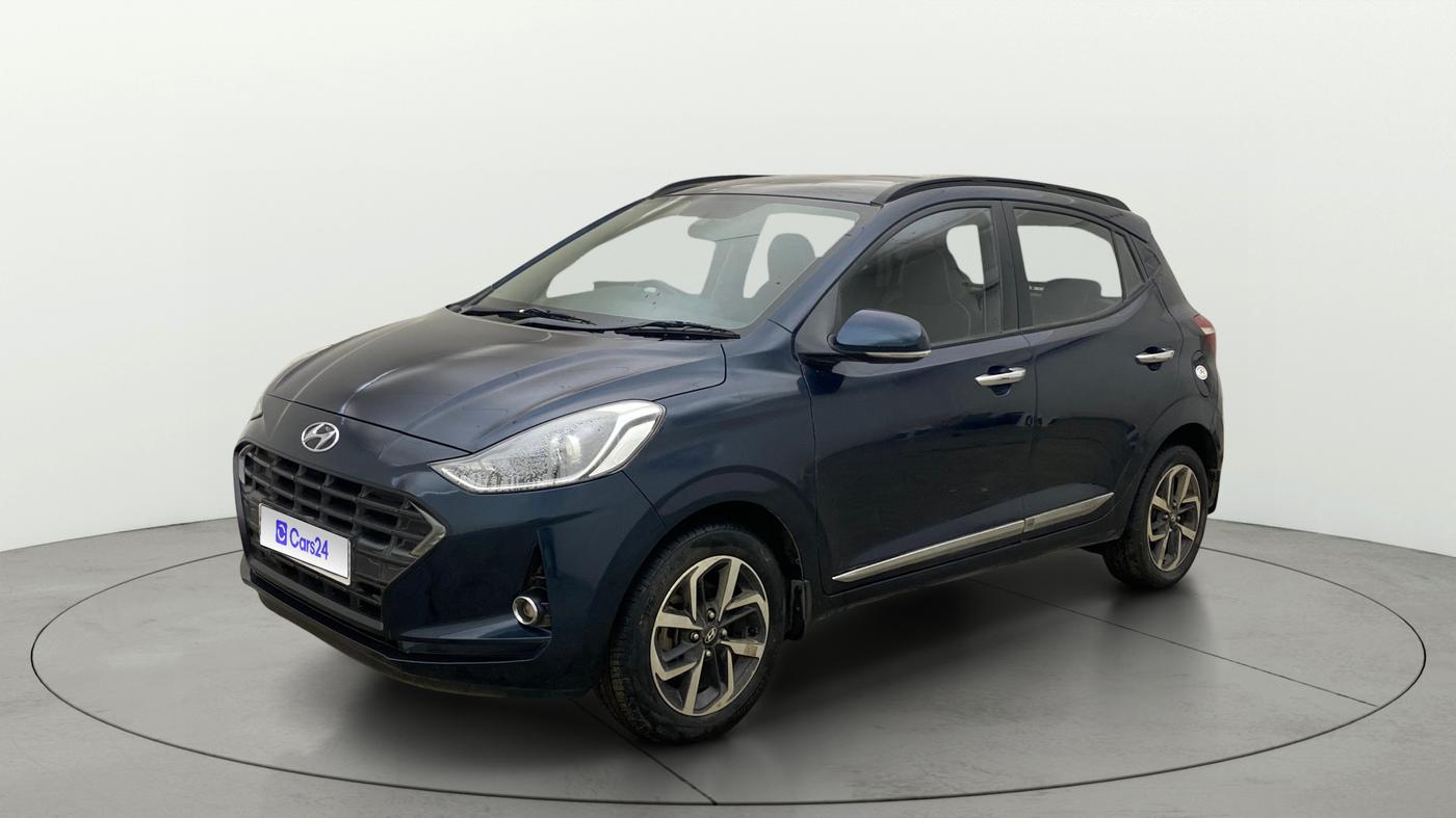 2021 Hyundai GRAND I10 NIOS ASTA AMT 1.2 KAPPA VTVT, Petrol, Automatic, 55,730 km, Left Front Diagonal