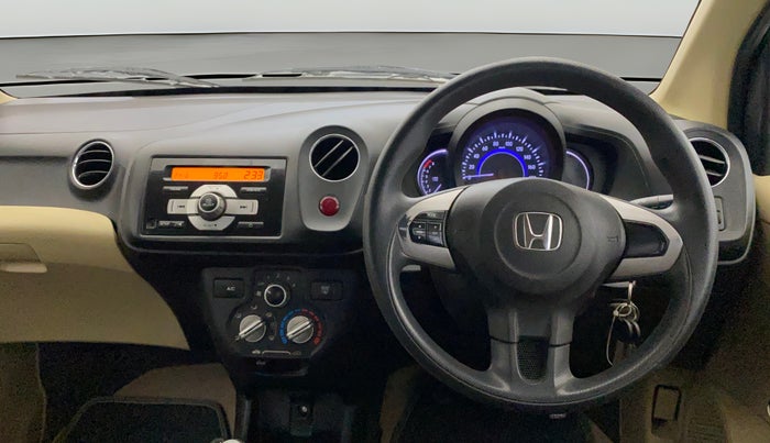 2015 Honda Brio S MT, Petrol, Manual, 35,394 km, Steering Wheel Close Up