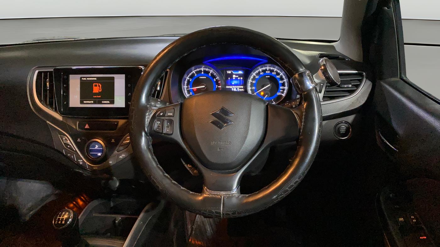 2020 Maruti Baleno ZETA PETROL 1.2, Petrol, Manual, 33,897 km, Steering Wheel Close Up