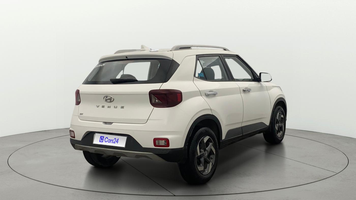 2019 Hyundai VENUE SX 1.0 (O) TURBO IMT, Petrol, Manual, 16,211 km, Right Back Diagonal